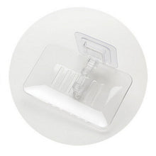 Load image into Gallery viewer, Bathroom Shower Soap Dishes Drain Sponge Holder Wall Mounted Storage Rack Soap Box Organizer Container