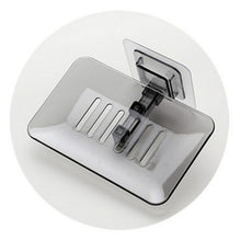 Load image into Gallery viewer, Bathroom Shower Soap Dishes Drain Sponge Holder Wall Mounted Storage Rack Soap Box Organizer Container