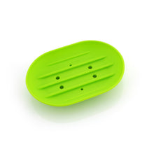 Load image into Gallery viewer, 1pc Fashion Silicone Flexible Soap Dish Plate Bathroom Soap Holder Travel Holder Dish New Candy Color Bathroom Soap dish 23